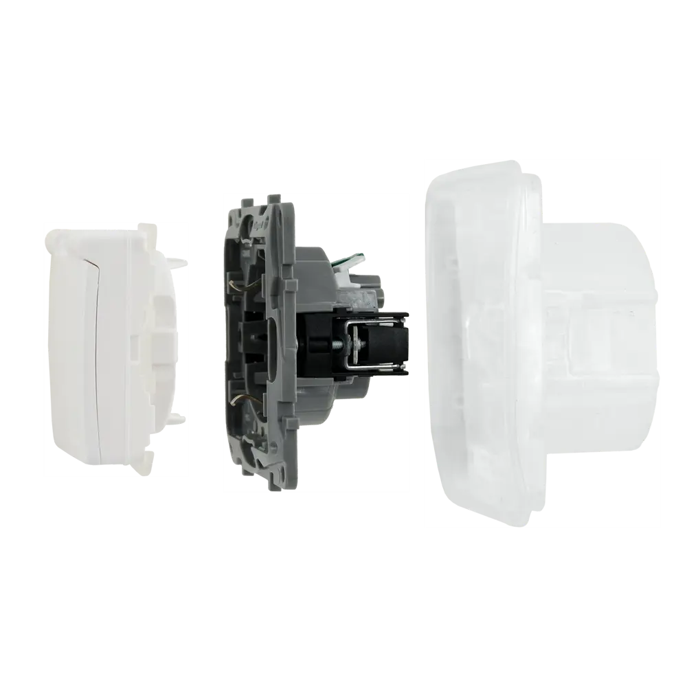 Розетка влагозащищенная Legrand Etika с заземлением IP44 82153420 STLM-0020573 - Вид №5