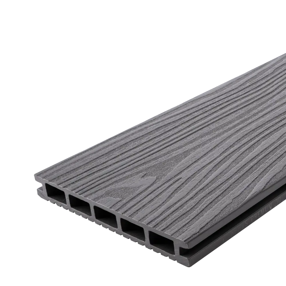 Террасная доска T-DECKS серый вельвет для открытых пространств 87036580 STLM-1013338