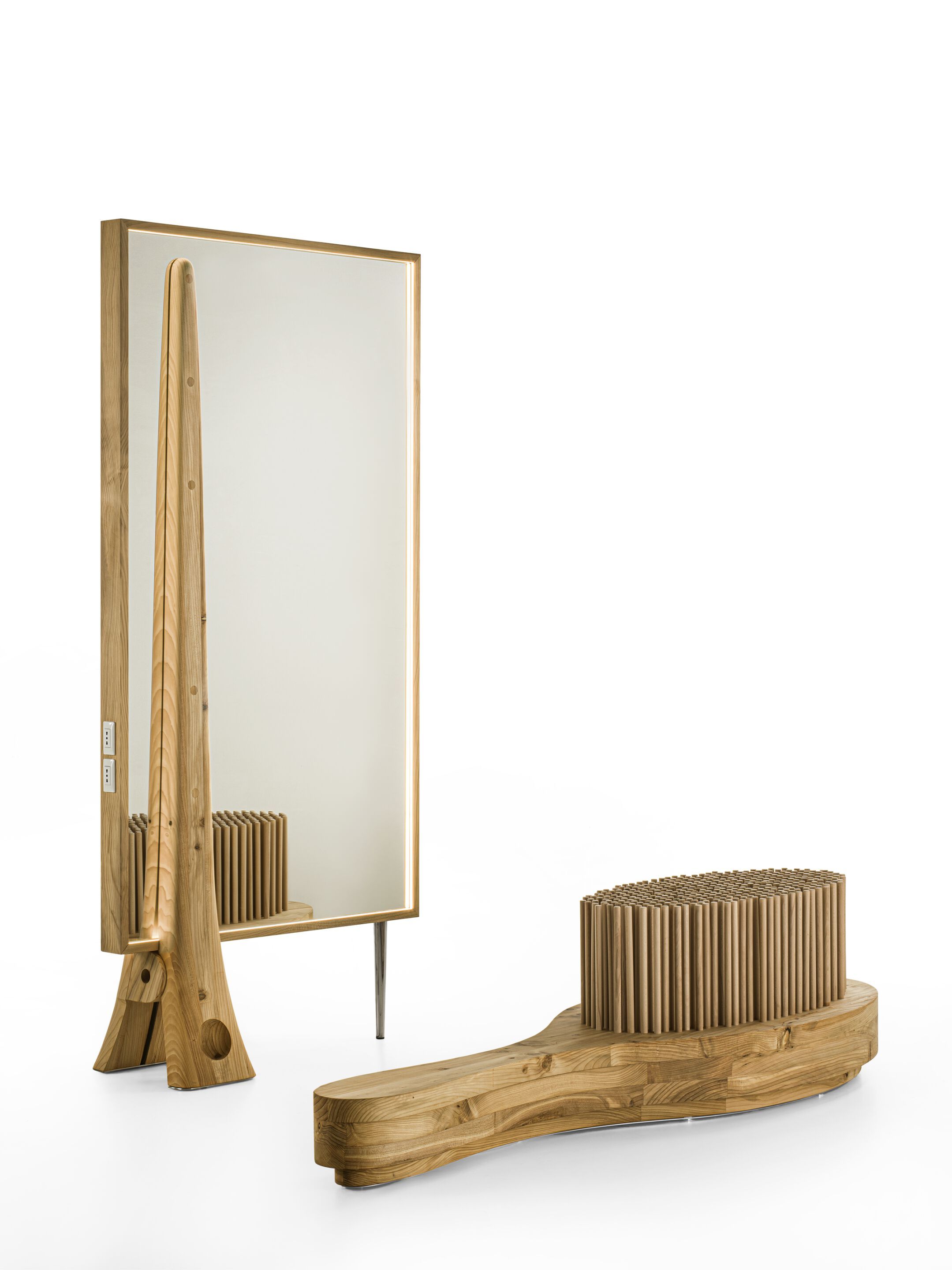 Кедровая скамья Riva 1920 Wood Nature ARCH-00048848 - Вид №8