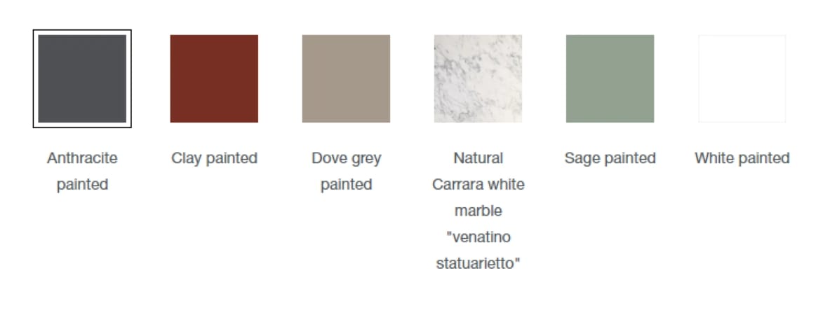 Полиуретановый садовый журнальный столик с мраморной столешницей B&B Italia Outdoor BUTTON ARCH-00127623 - Вид №16