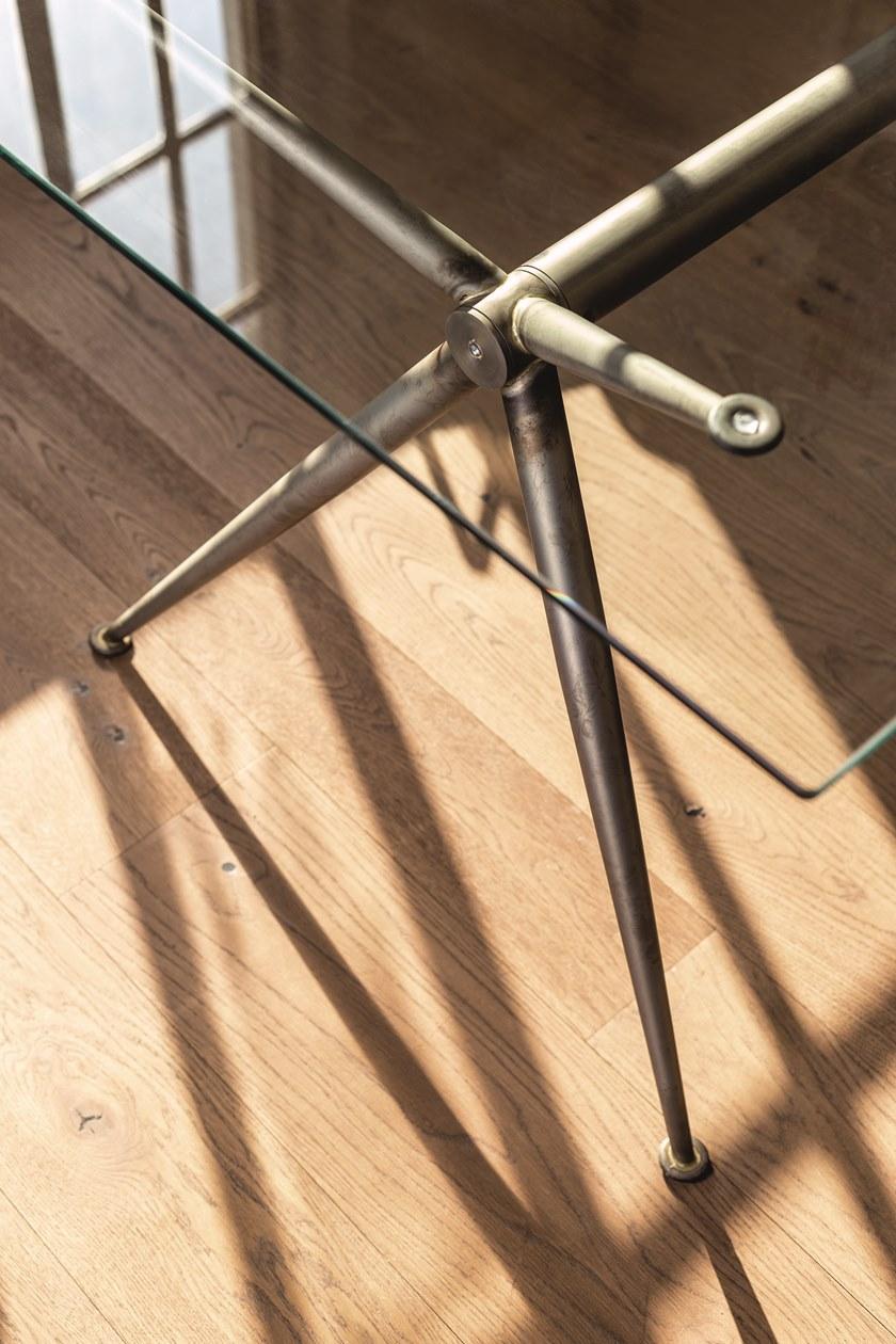 Midj Прямоугольный обеденный стол из стекла sun-id-1439352 - Вид №2