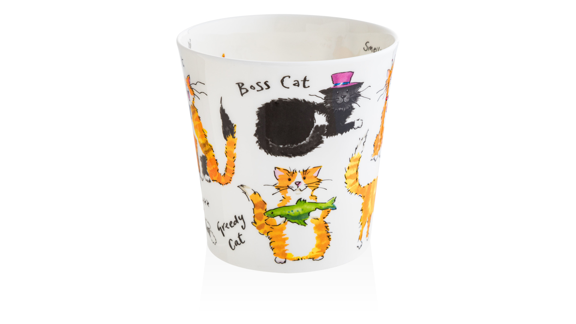 10671196 Dunoon Кружка Dunoon "Жизнь кошек.Кернгорм" 480мл Фарфор костяной  - Вид №3