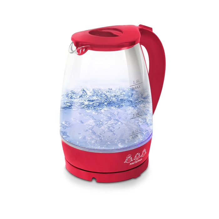 8157389 Электрочайник Мастерица ЕК-1801G красный STDN-0030776