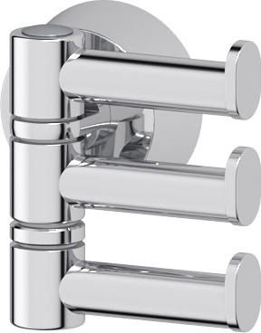 VIZ 047 Крючок поворотный тройной FBS Vizovice