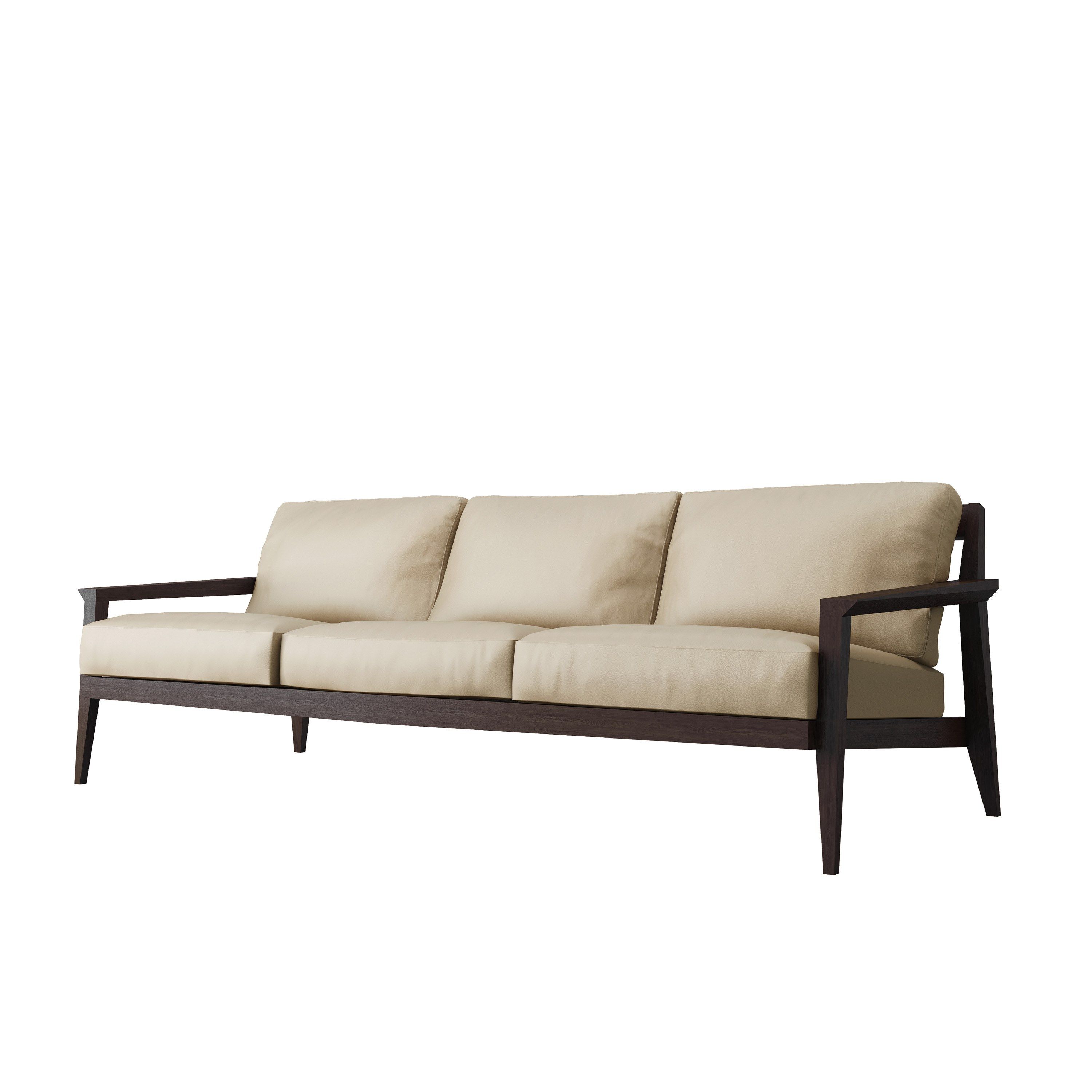 3-местный кожаный диван Case Stanley ARCH-00103406 - Вид №24