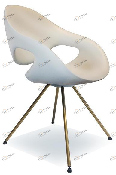 Tonon Стул из пеноматериала с металлической основой Moon 908.01