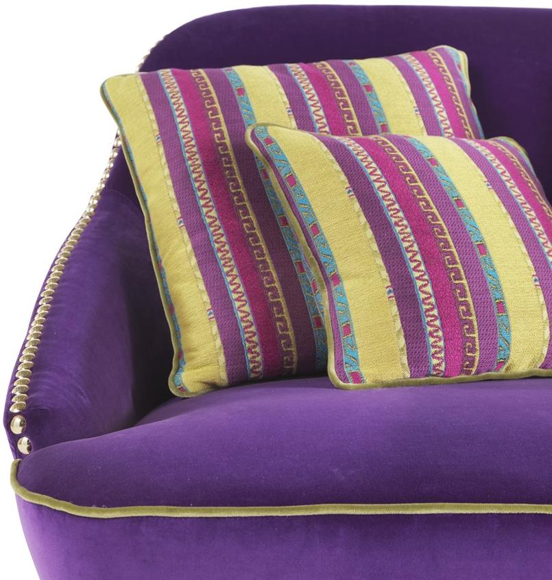 ETRO Home Interiors 2-х местный бархатный диван Jefferson E.jef.211.c - Вид №2