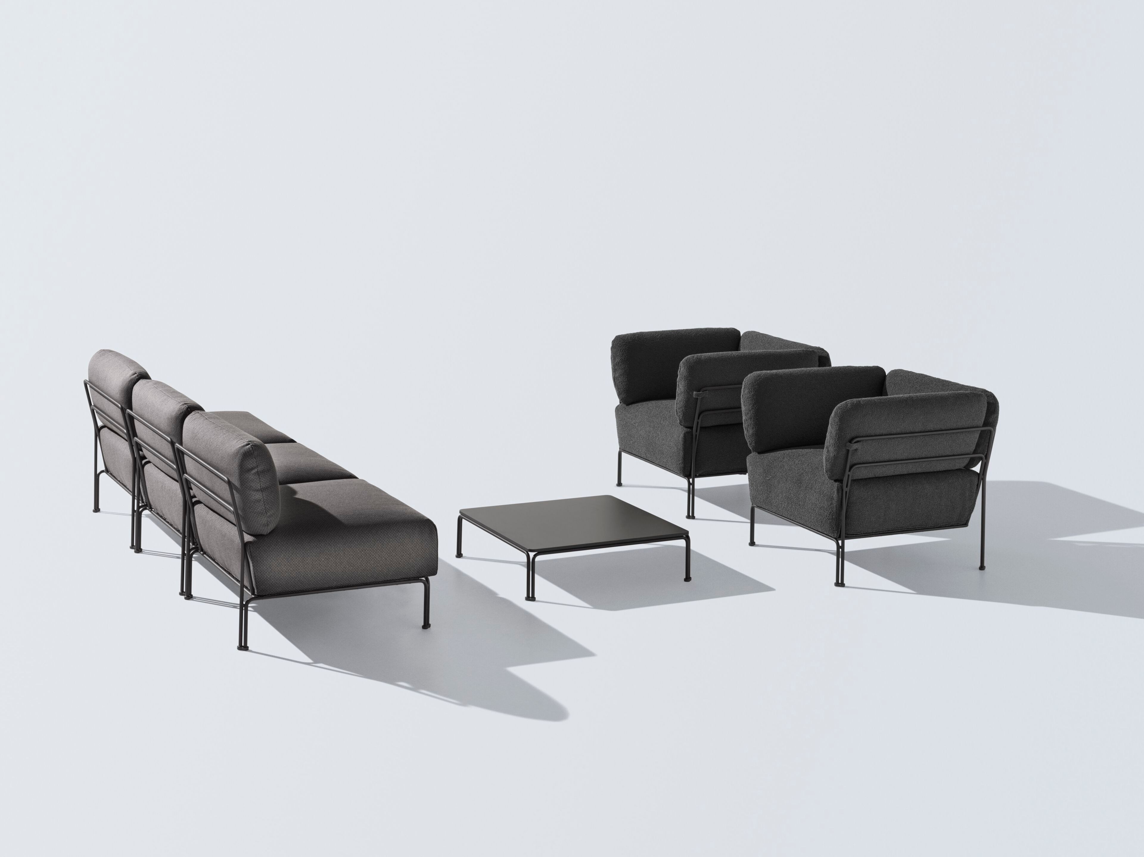 Низкий квадратный журнальный столик Et al Ari ARCH-00126996 - Вид №4