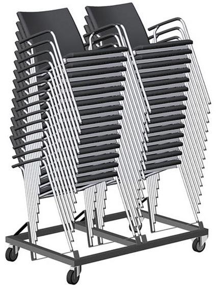 Brunner Стул для конференций штабелируемый с подлокотниками First sun-id-1350942 - Вид №5