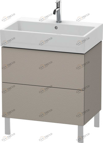 LC677601414 L-Cube Тумбочка напольная Терра, декор Duravit