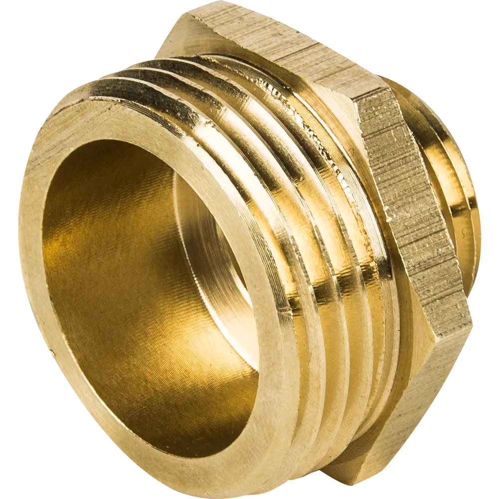 BOUTTE Переходная муфта для водопровода 1"×1/2" наружная резьба 10734251 STLM-0000667 - Вид №1