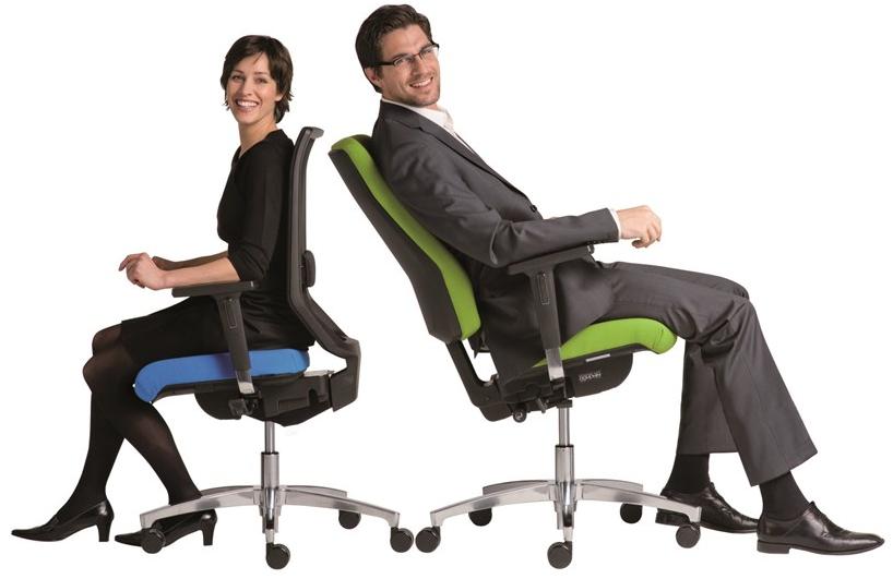 Dauphin Регулируемое по высоте офисное кресло с 5 спицами и подлокотниками Shape Sh 3725 - Вид №1