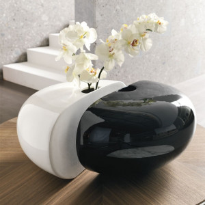 Q341BIX60 Ваза антресоль Adriani e Rossi белый