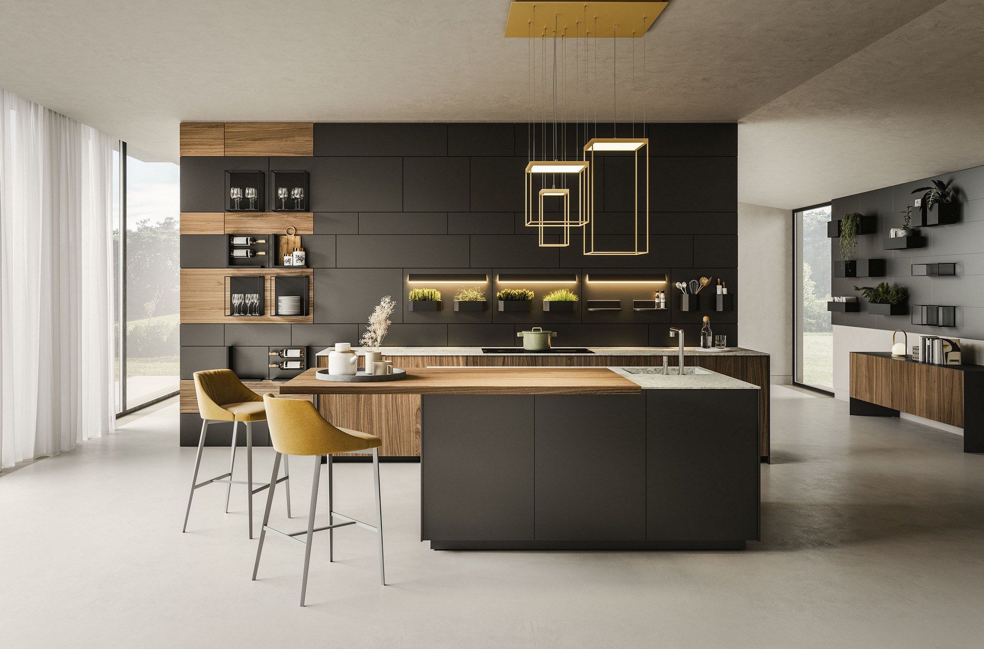 Высокий мягкий стул Ronda Design ARCH-00079022 - Вид №2