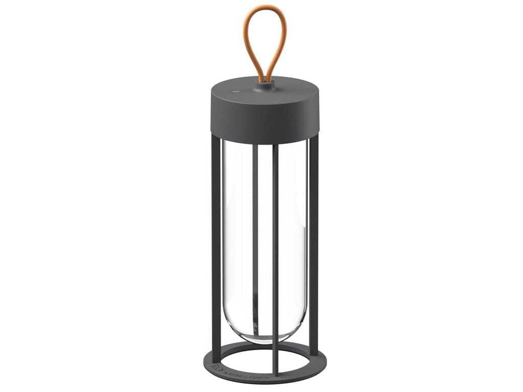 Алюминиевая и стеклянная наружная настольная лампа In Stock Flos ARCH-00088531