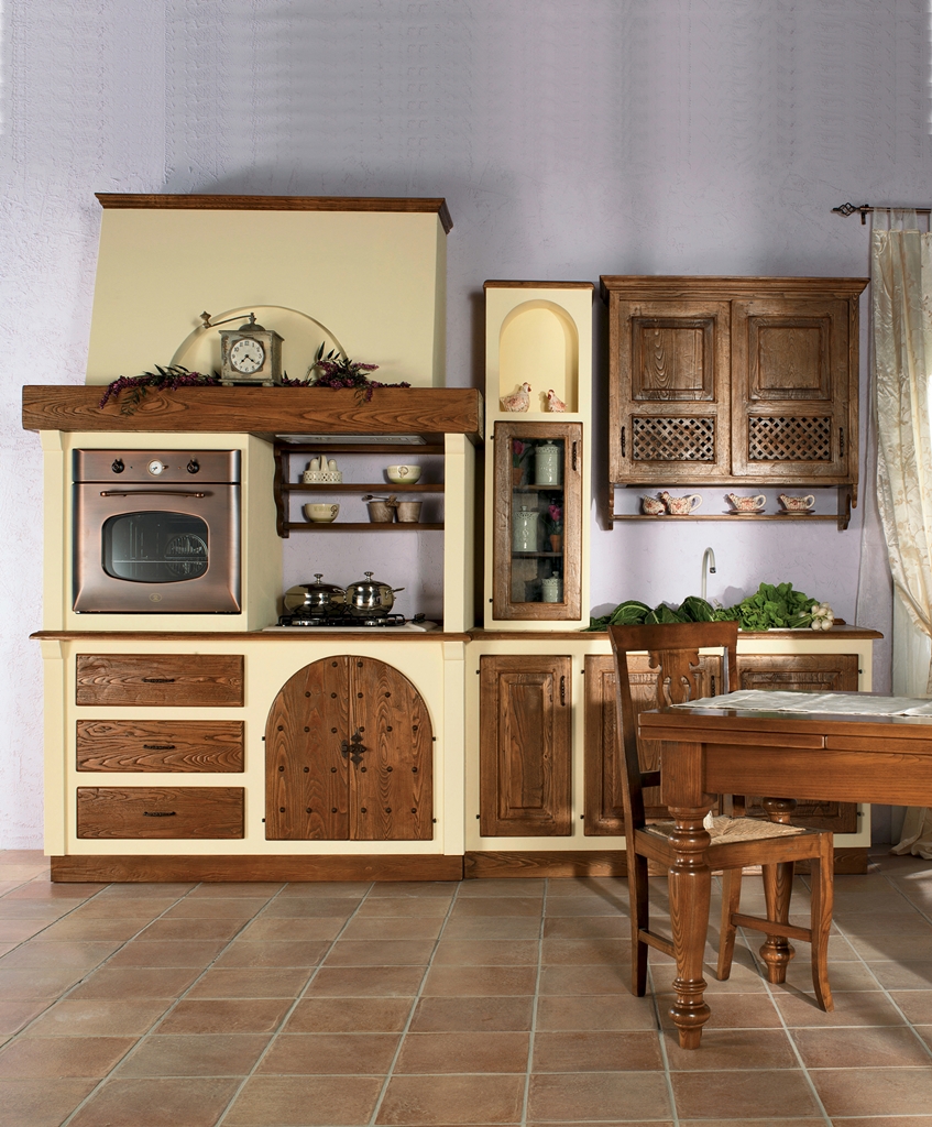 Comp. 3015 Tifernoit Кухня "каменная" Cucina - Вид №1