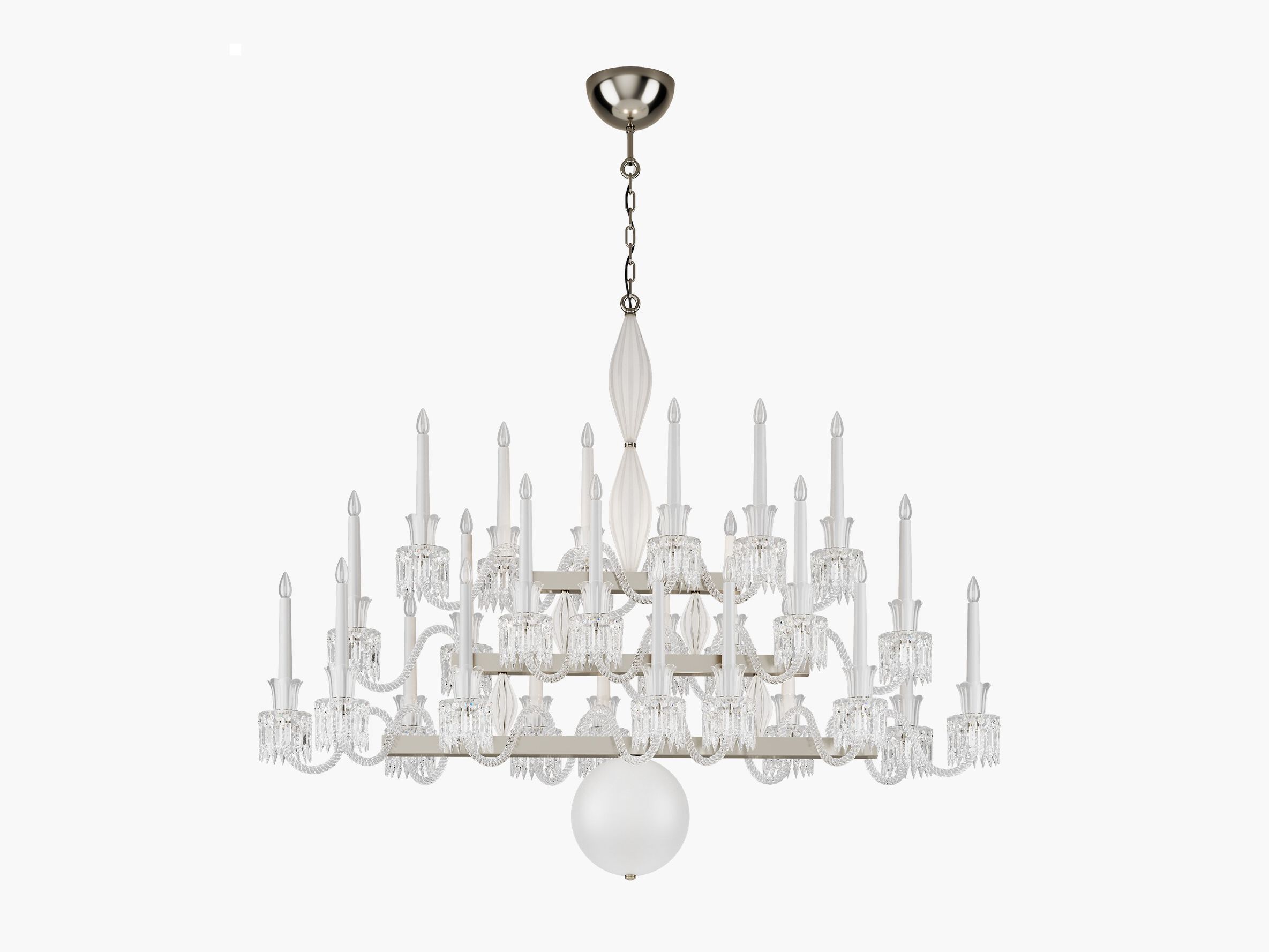 Хрустальная светодиодная люстра с регулируемой яркостью Italamp KEPLERO 358/S26 ARCH-00087590