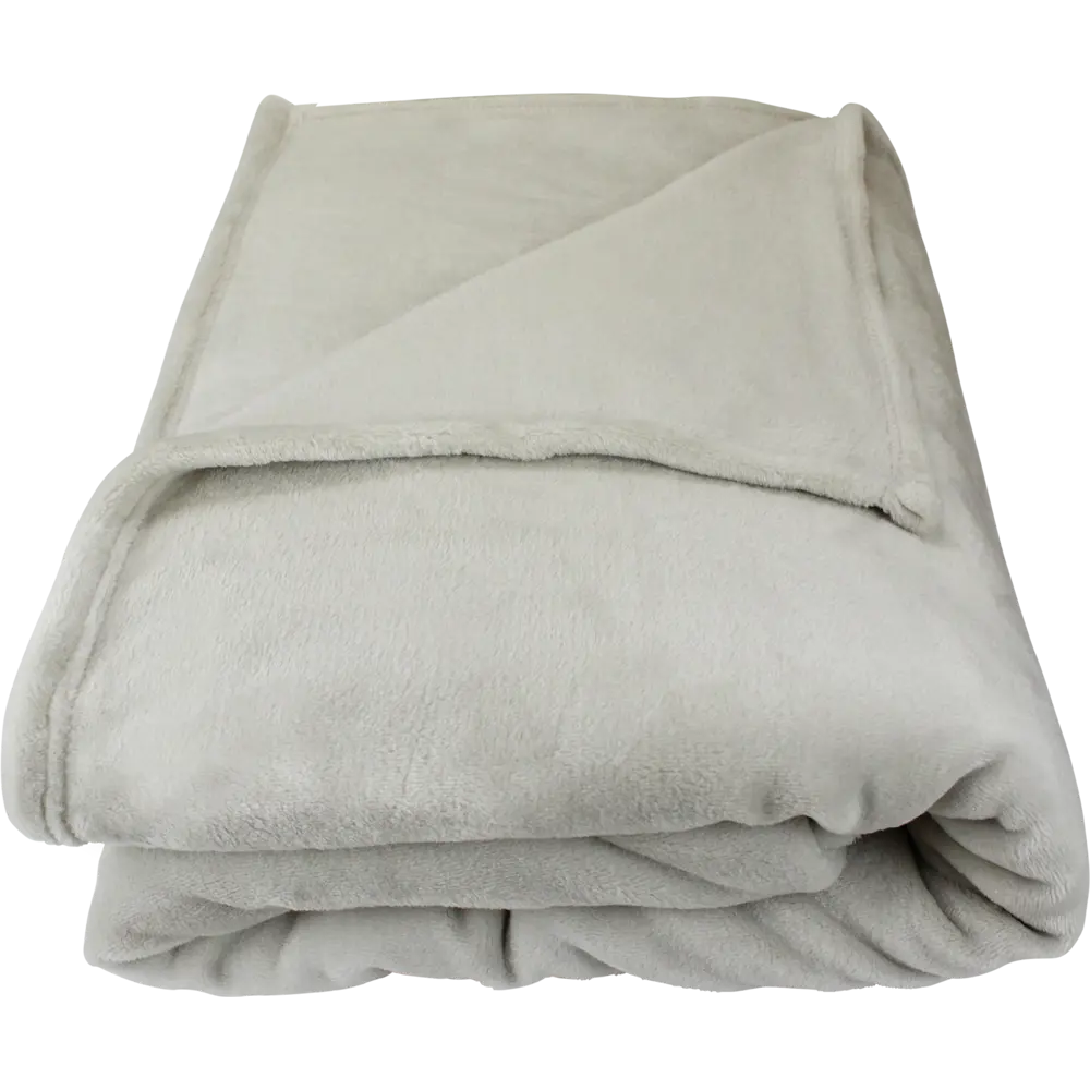 Плед Flamingo 200x220 см микрофибра цвет слоновая кость 82603093 STLM-2145471 INSPIRE - Вид №1
