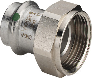 Viega Переход на резьбовые соединения Sanpress Inox 2363 (437602)