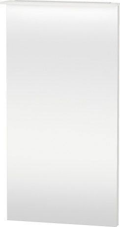 XL749004040 X-Large Зеркало с подсветкой Черный глянцевый лак Duravit - Вид №2