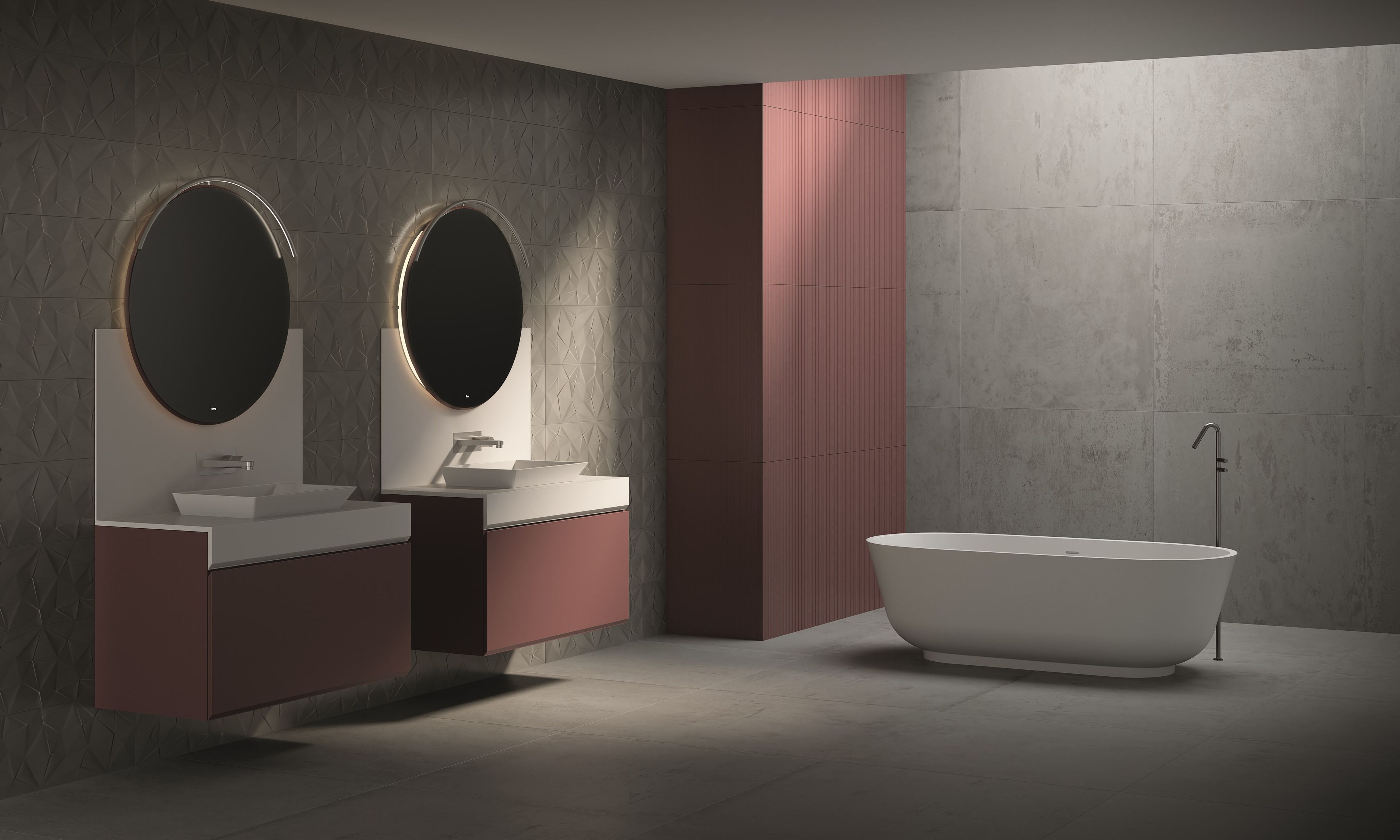 Меламиновый подвесной одиночный умывальник Fiora Making ARCH-00129962 - Вид №3