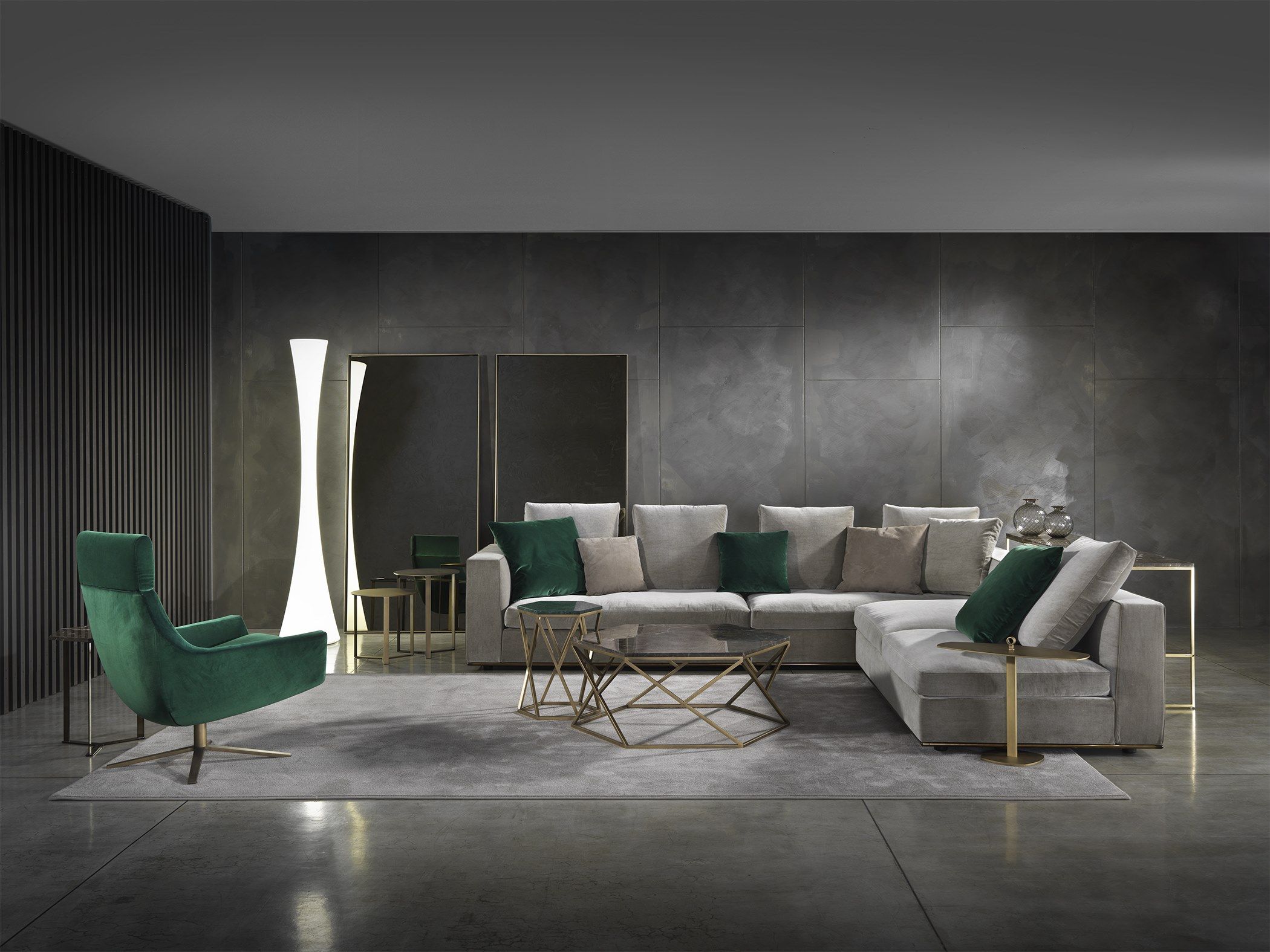 Модульный угловой диван из ткани Marelli MATHEUS ARCH-00031646 - Вид №14