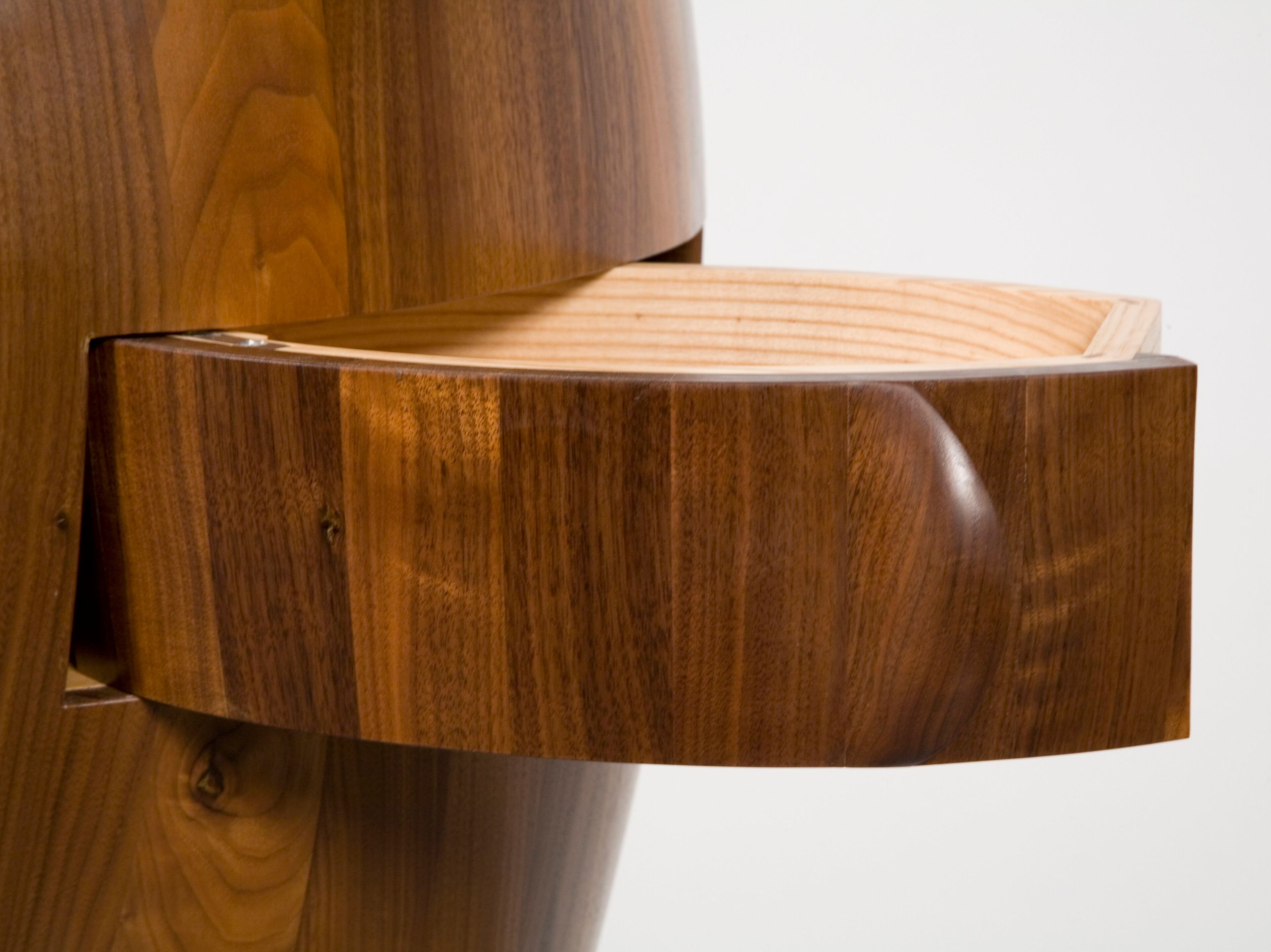 Деревянный подвесной шкаф LO Contemporary EN ROUTE VERS LA SOUPLESSE ARCH-00131022 - Вид №1