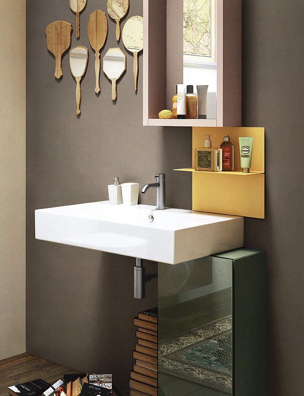 Композиция из модулей BASICA LAGO 0163 Bathroom - Вид №1