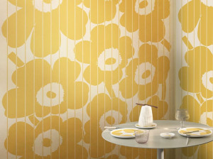 Цветочные узоры нетканые обои