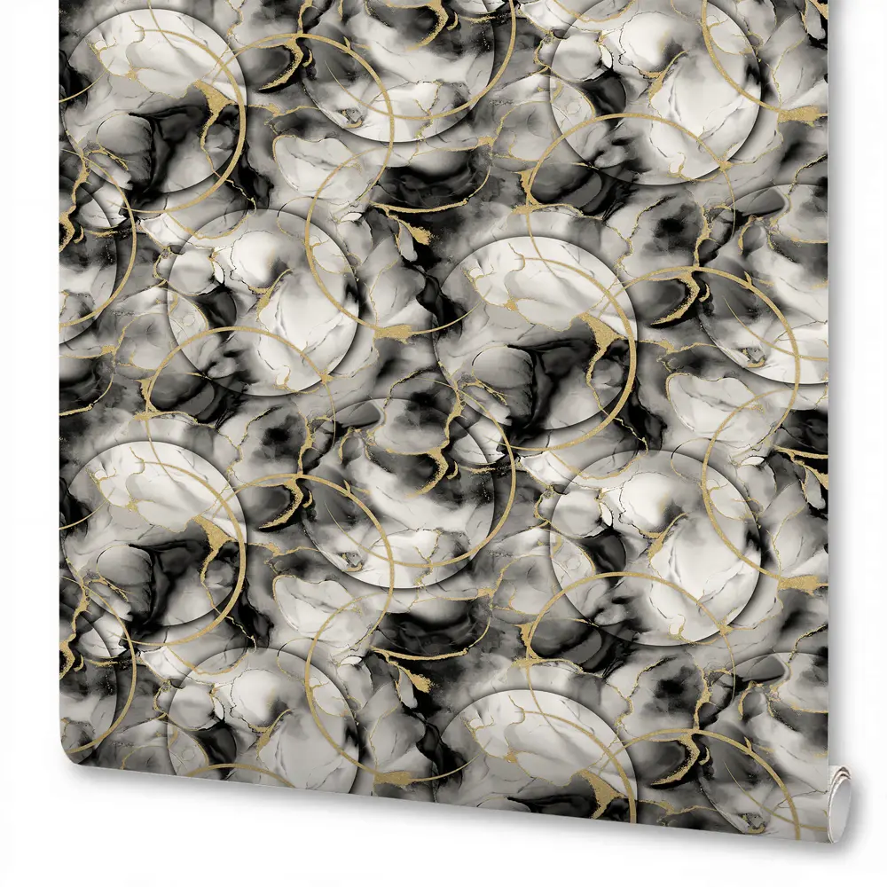 Обои флизелиновые New Age Luna черные 1.06 м NA8887-25 STLM-2083908