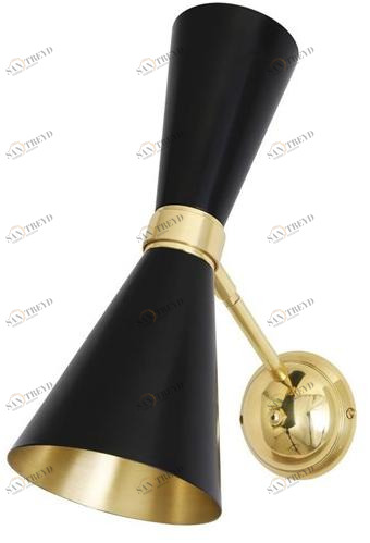 Mullan Lighting Регулируемый настенный светильник из латуни Cairo Mlwl339 