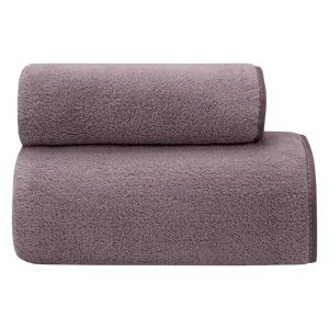 Полотенце BRAVO серо-розовое махровое 2 шт для ванной и пляжа 89416337