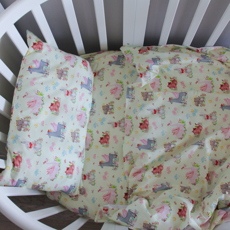 Комплект детского постельного белья Fairy Beasts VAMVIGVAM  282091 Молочный Santreyd  - Вид №2