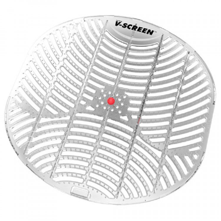 V-SCREEN RED (Яблоневый сад) VECTAIR SYSTEMS V-SCREEN Освежители для писсуаров - аромат Яблоневый сад Прозрачный, Светло-серый 