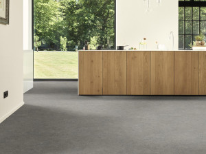 Противоскользящий виниловый пол с эффектом цемента