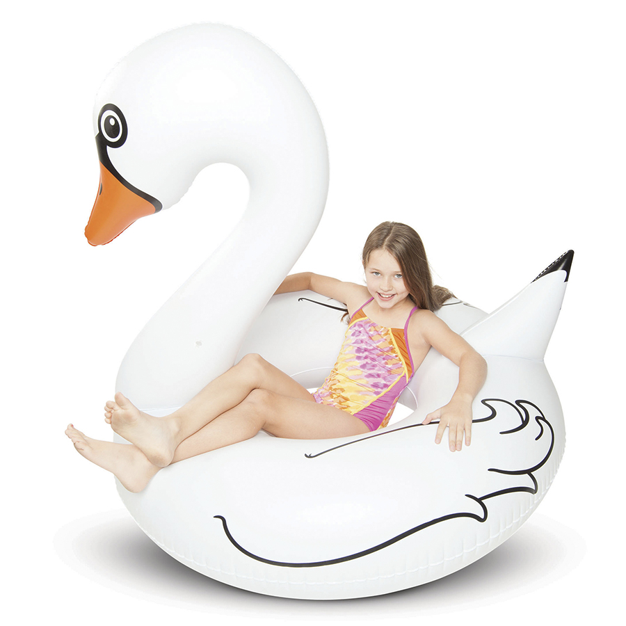 BMPFWS Круг надувной , white swan BigMouth  - Вид №5