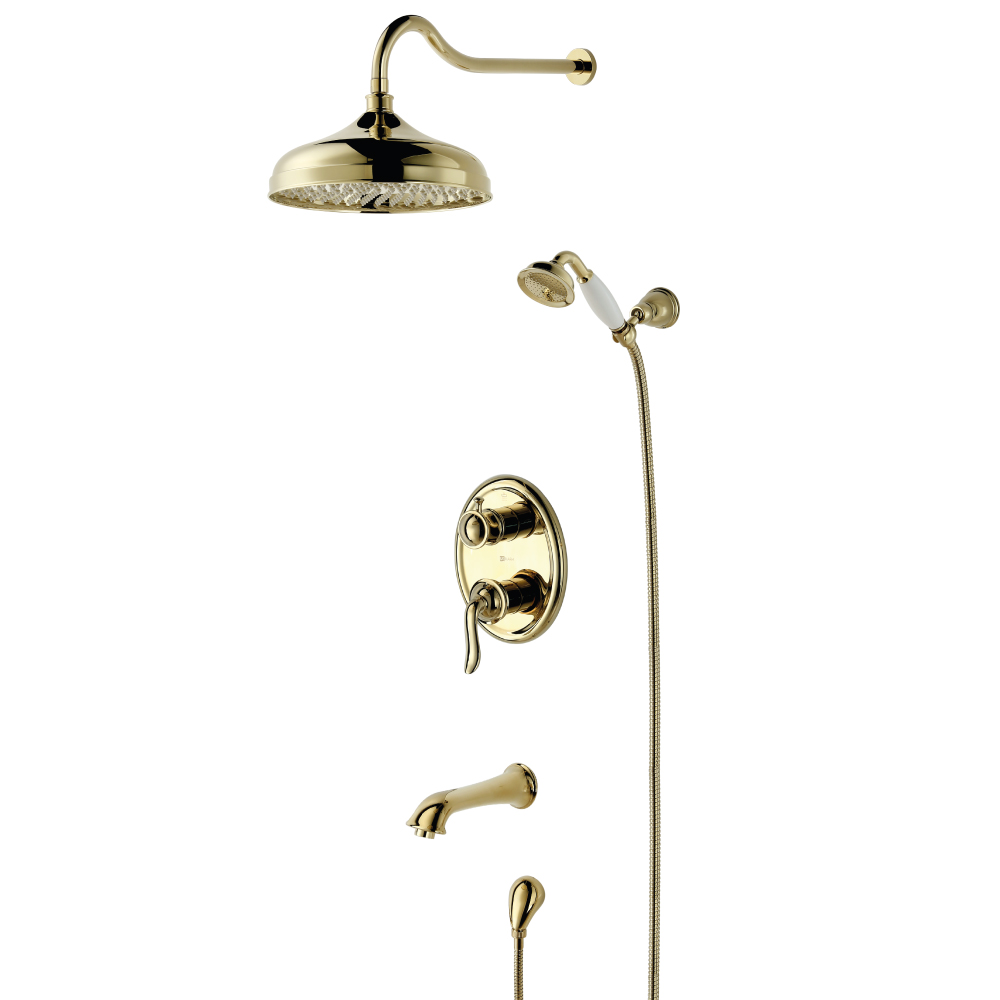 LM4722G Смеситель Brava для ванны и душа, встраиваемый LEMARK BRAVA - Вид №2