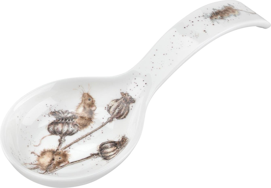 10608739 Royal Worcester Подставка для ложки Royal Worcester "Забавная фауна","Мышки" 23см Фарфор костяной 