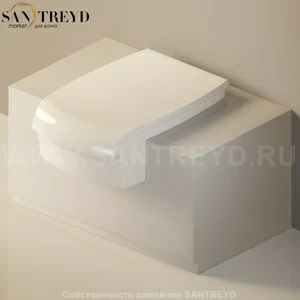 Flaminia UNA Консоль для унитаза или биде от 75 до 135 см серая UNA75WB.7047