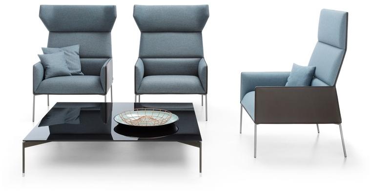 Кресло с обивкой из ткани с подлокотниками Chic air Santreyd sun-id-1357909 - Вид №1