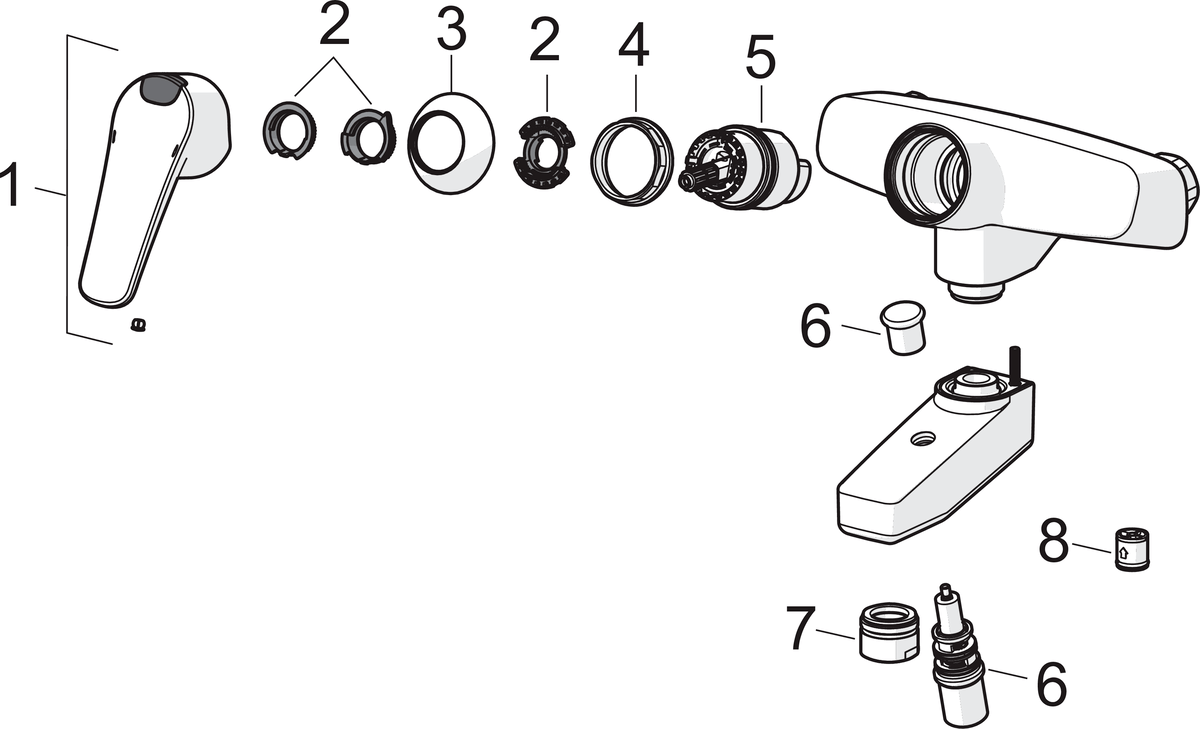 Oras 1837GU Смеситель для кухни 1837GU Vega Хром  - Вид №4