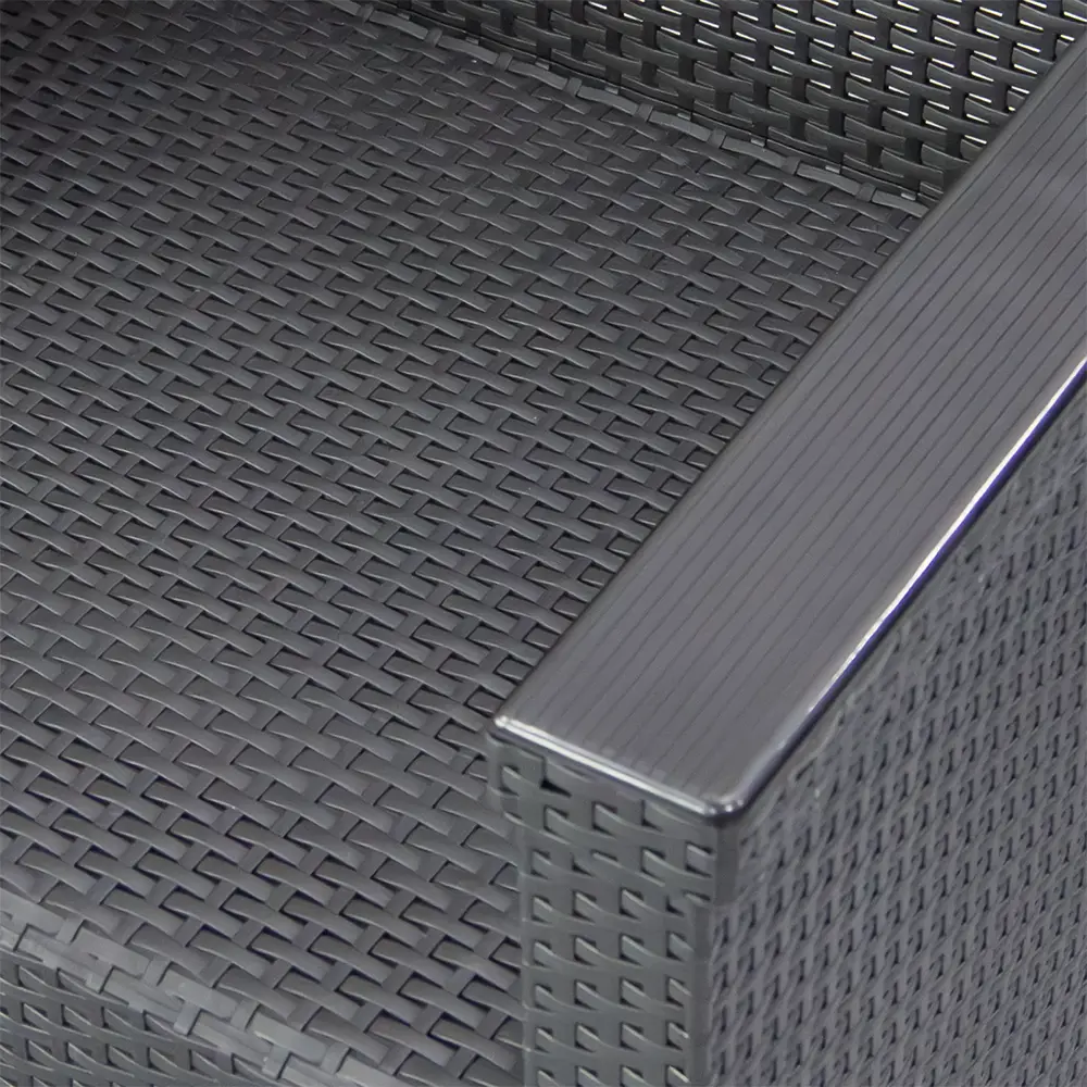 Кресло садовое Naterial Basegi полипропилен цвет темно-серый STLM-2182803 - Вид №3