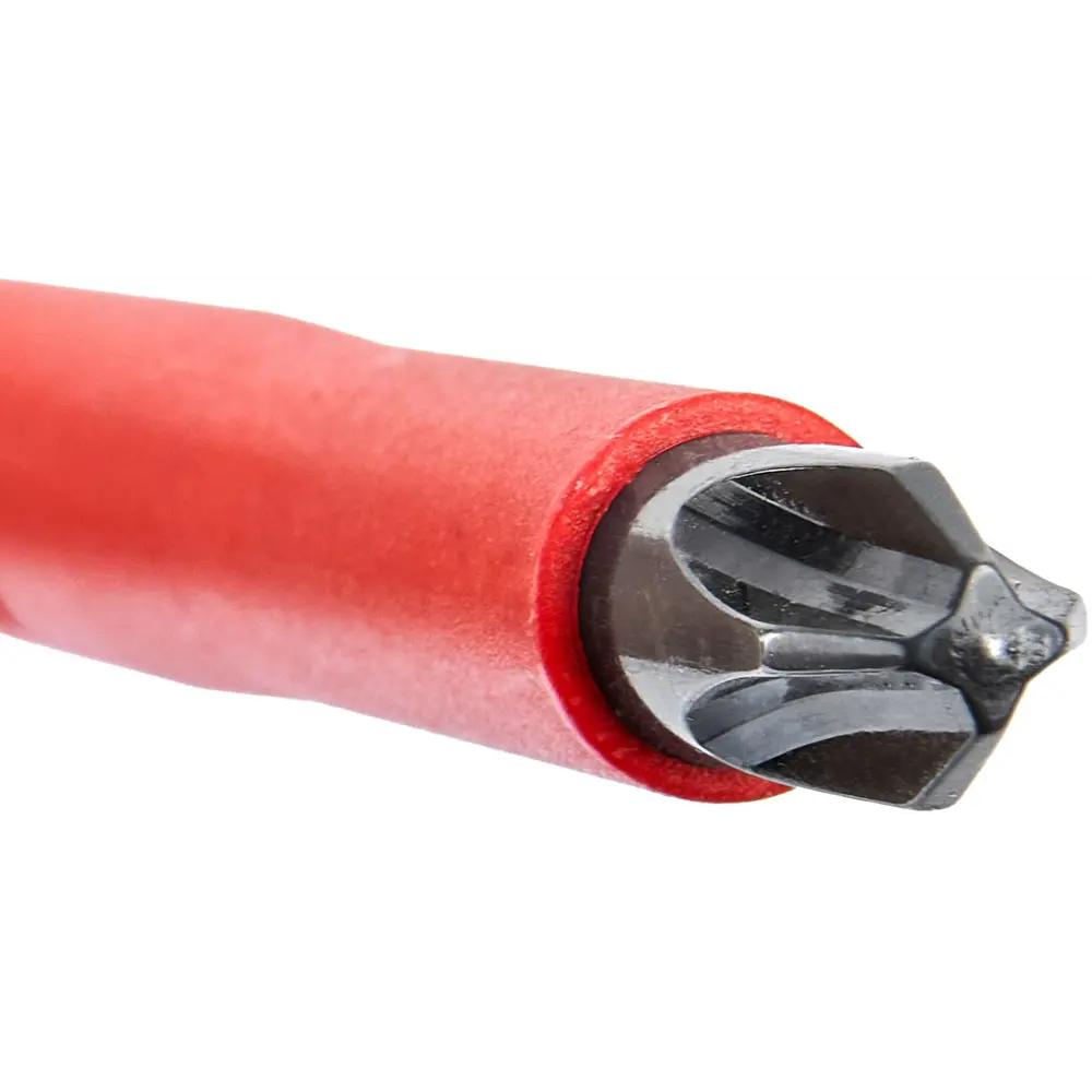 Отвертка крестовая диэлектрическая Elitech PH3x150 мм с магнитным наконечником 89407157 STLM-1564805 - Вид №4