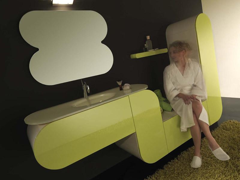 LASA IDEA Тумба под умывальник с ящиками Flux_us sun-id-1502630 - Вид №2