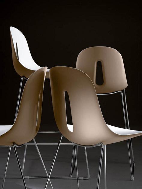 CHAIRS & MORE Стул с основанием из полиуретана с подставкой для ног Gotham sun-id-1357868 - Вид №12