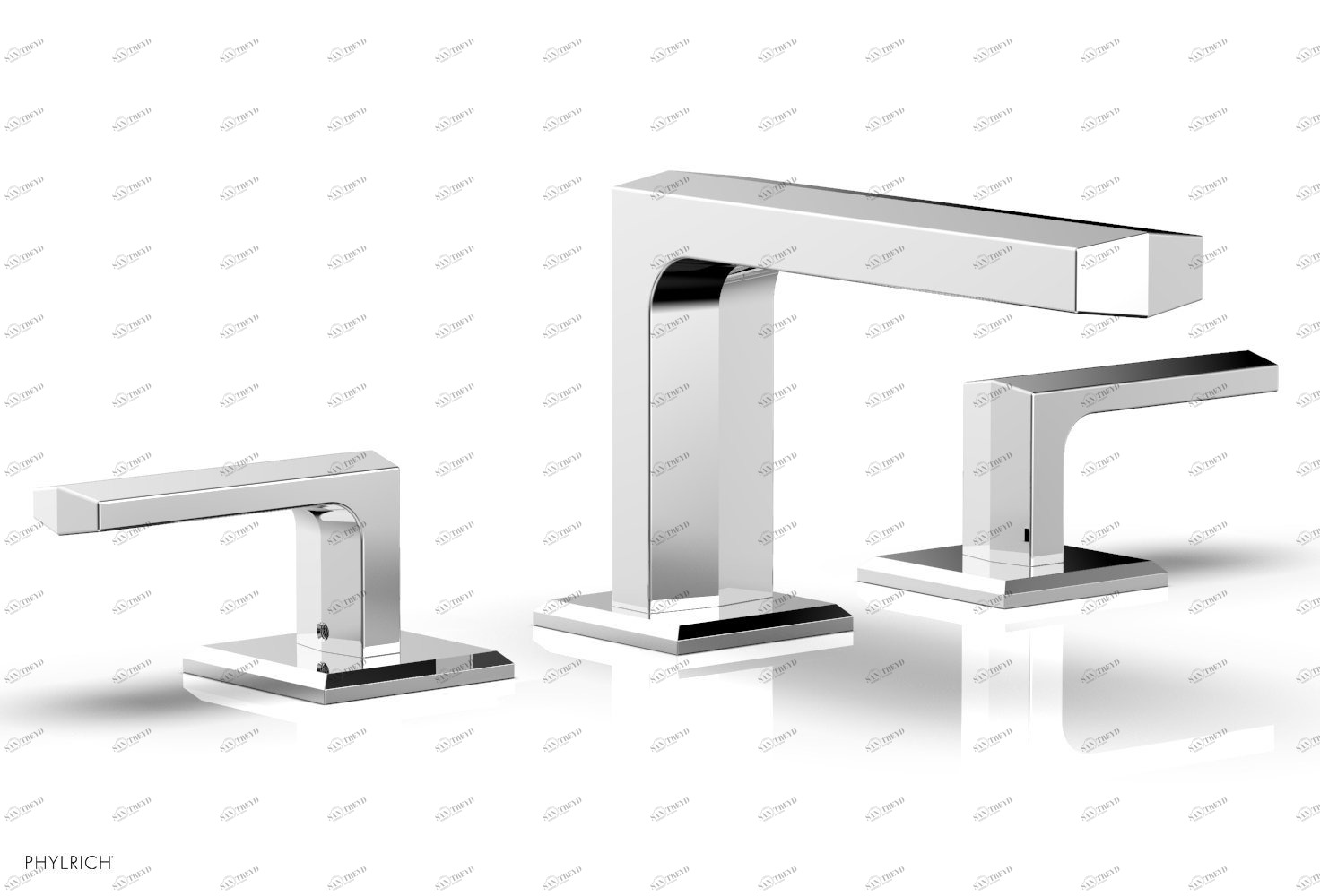 Комплект и ручки DIAMA Phylrich  184-04-026 Хромированный 