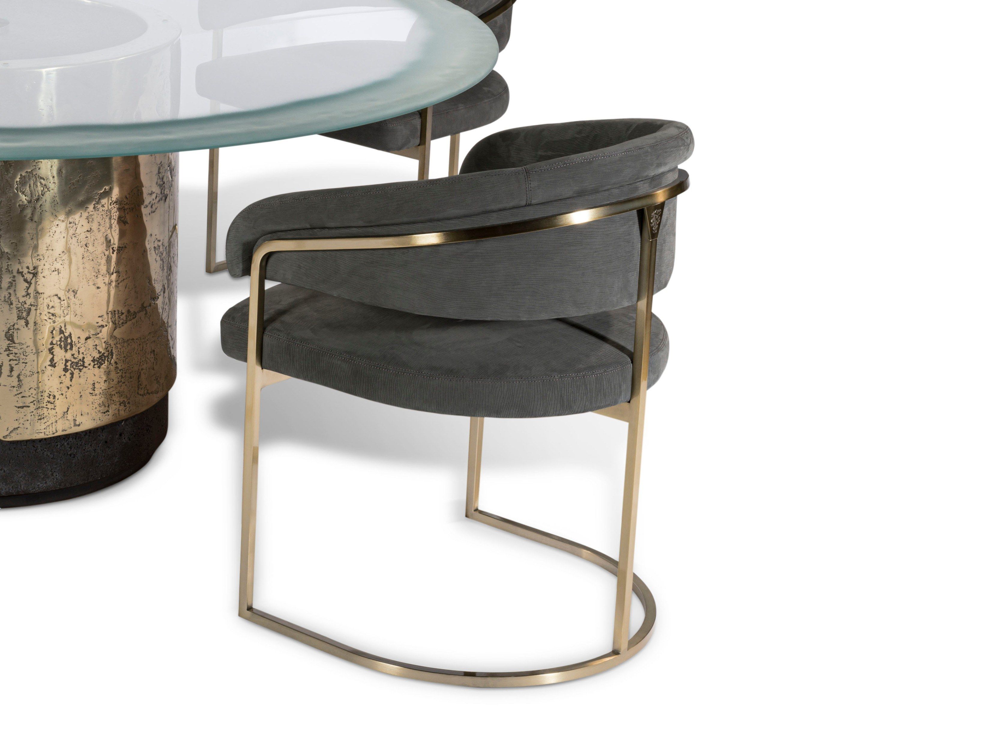 Кожаное кресло с подлокотниками Visionnaire CLEM ARCH-00029384