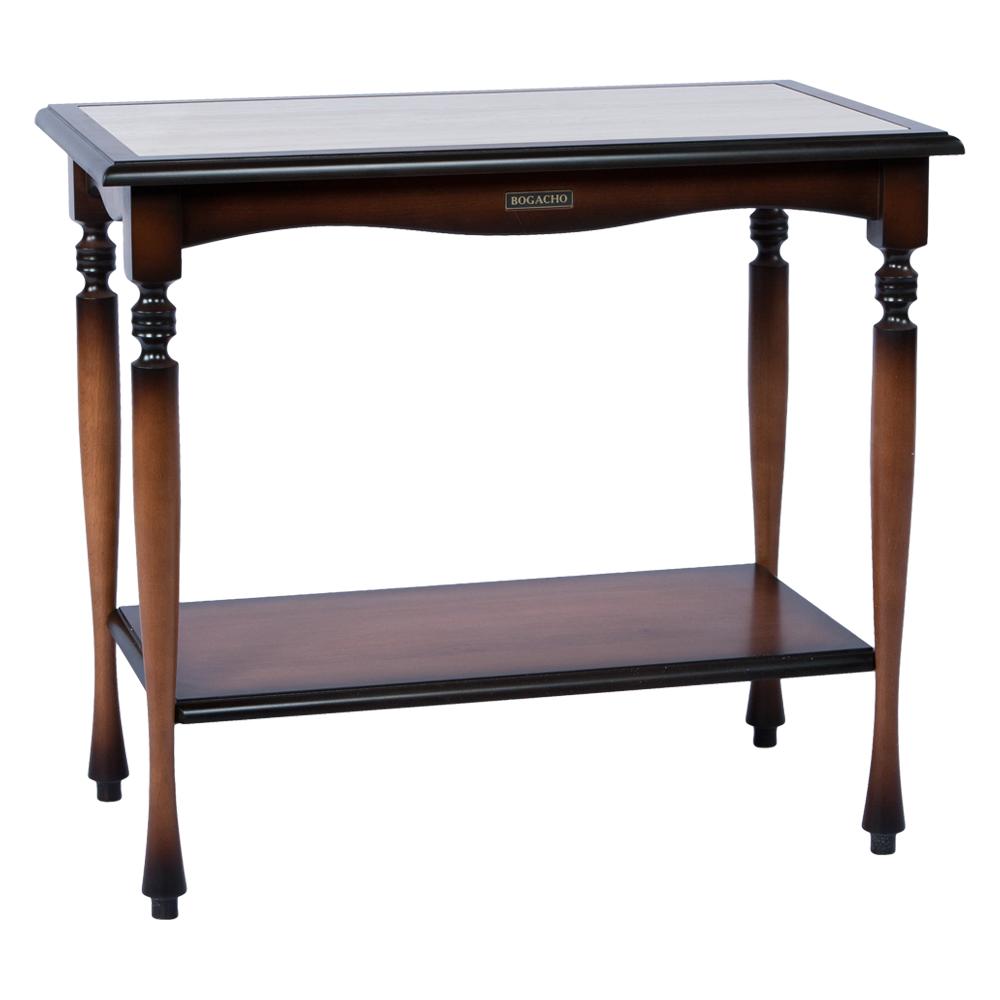 16002 Стол Оникс 2 Орех BOGACHO 4627138230794