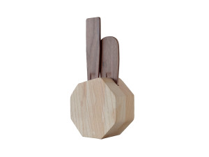 Держатель кухонной посуды из ясеня