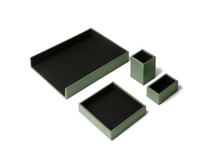 Восстановленный кожаный стол